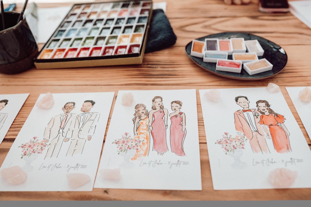 illustratrice événementiel live painting dessins live animation